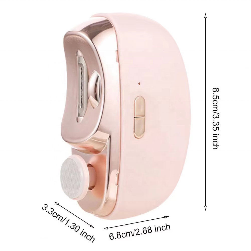 Coupe-ongles électrique, tondeuse à ongles automatique 2 en 1 avec polissage