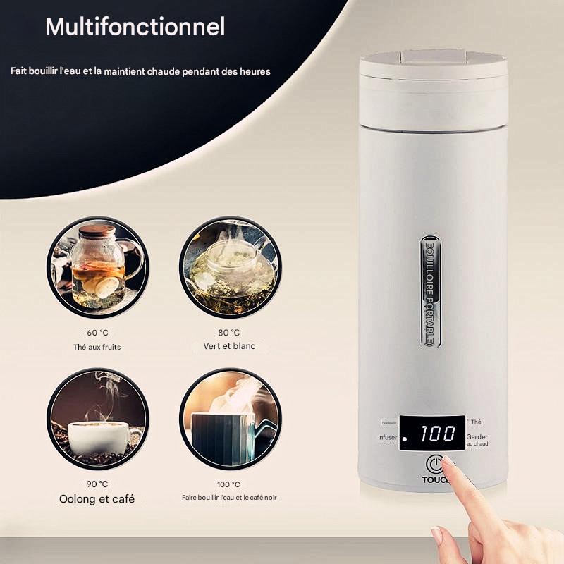 Bouilloire électrique portable (Rechargeable)